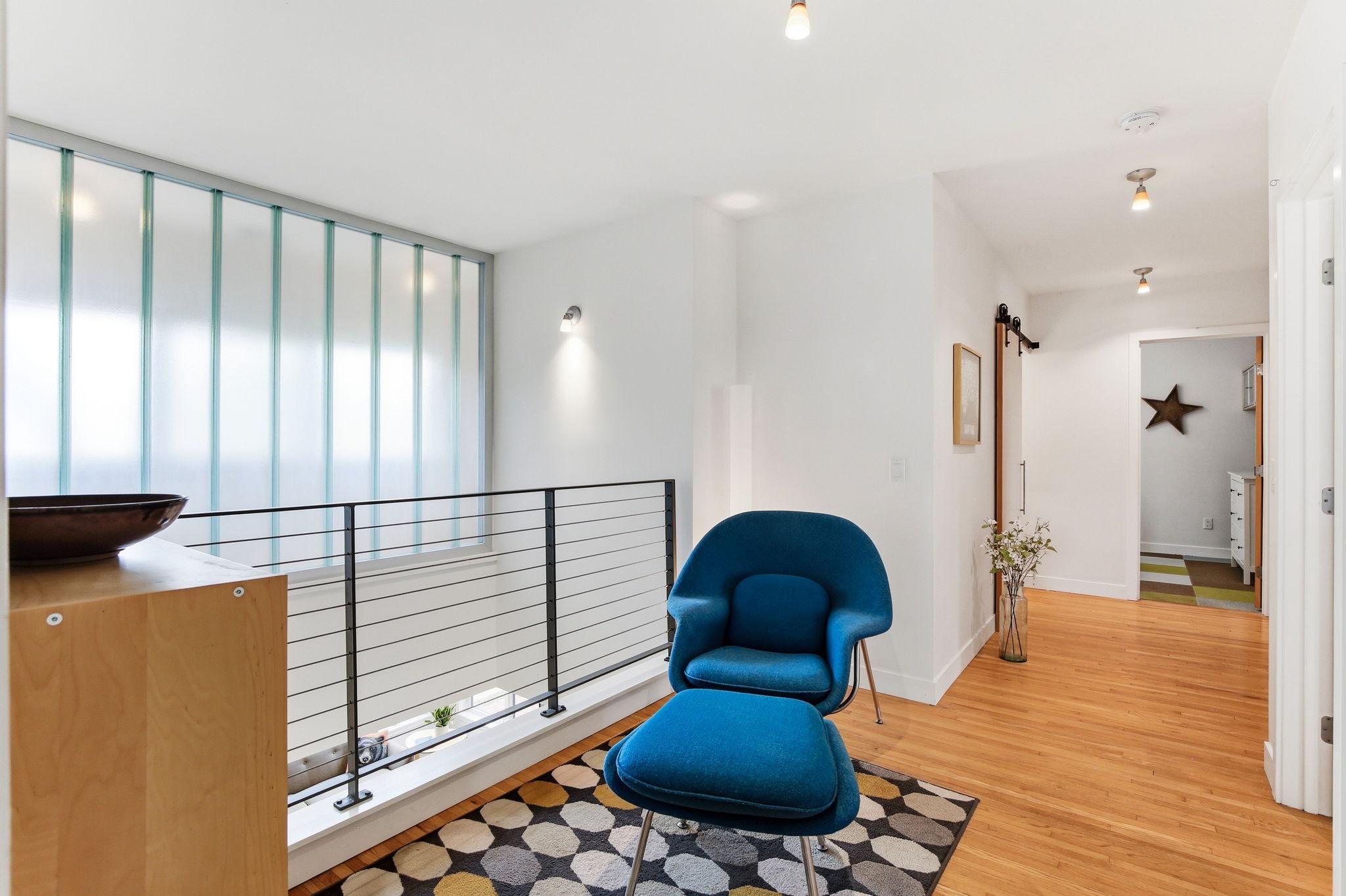 Loft space between bedrooms!