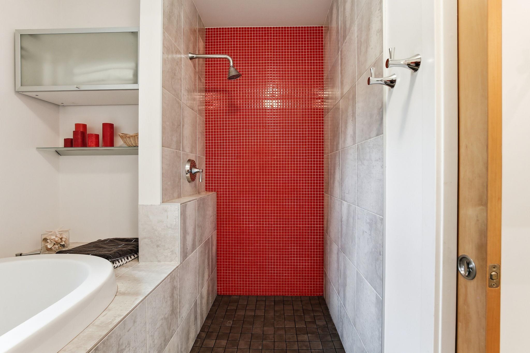 Shared full bath upstairs!