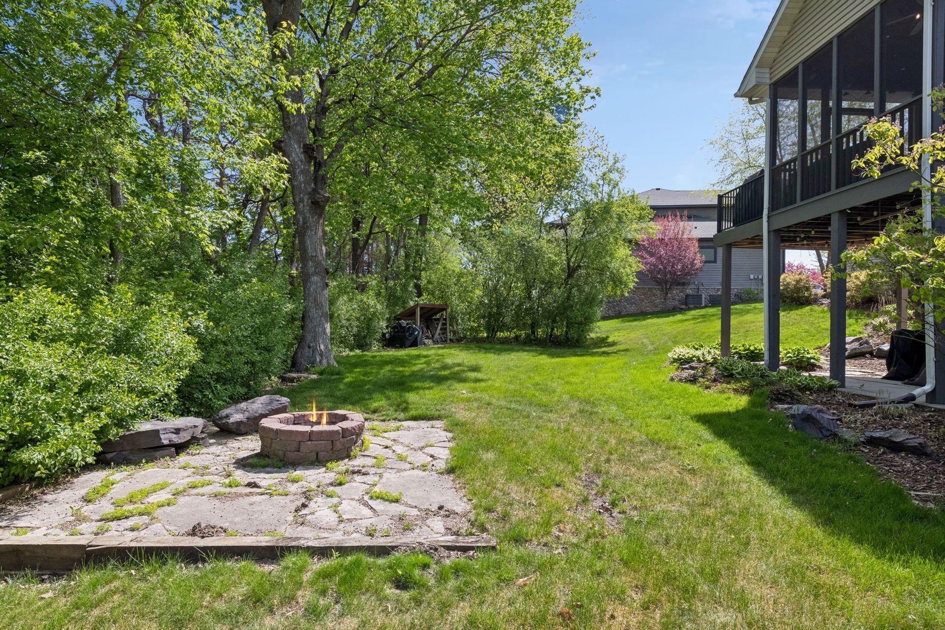 Fire pit area