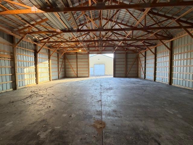 Building B interior and Drive In door