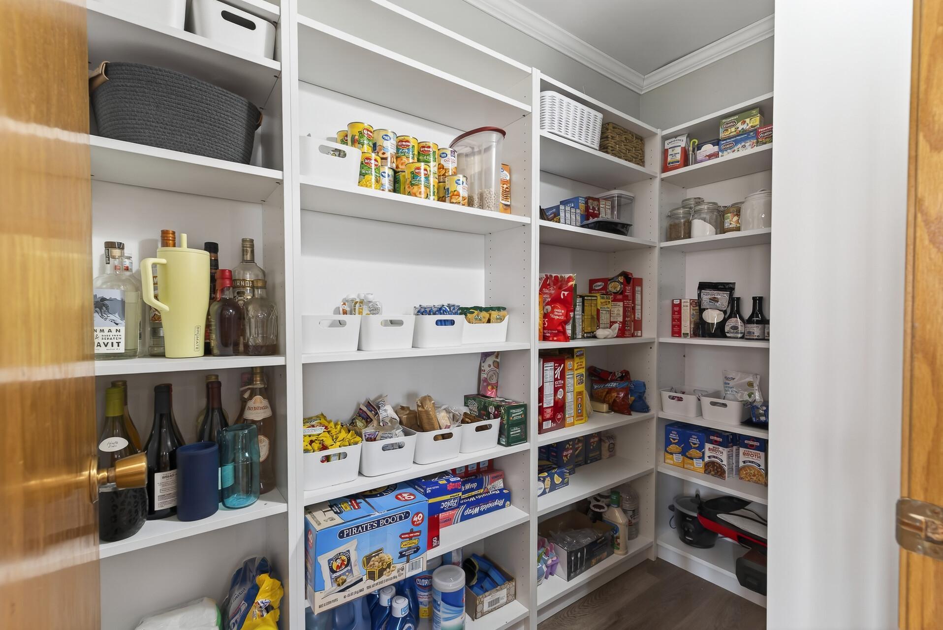 You'll LOVE this Huge Pantry
