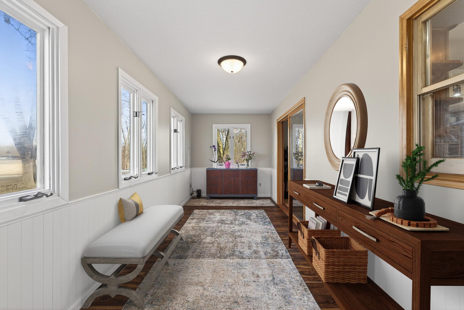 Virtually Staged Option 2 Porch