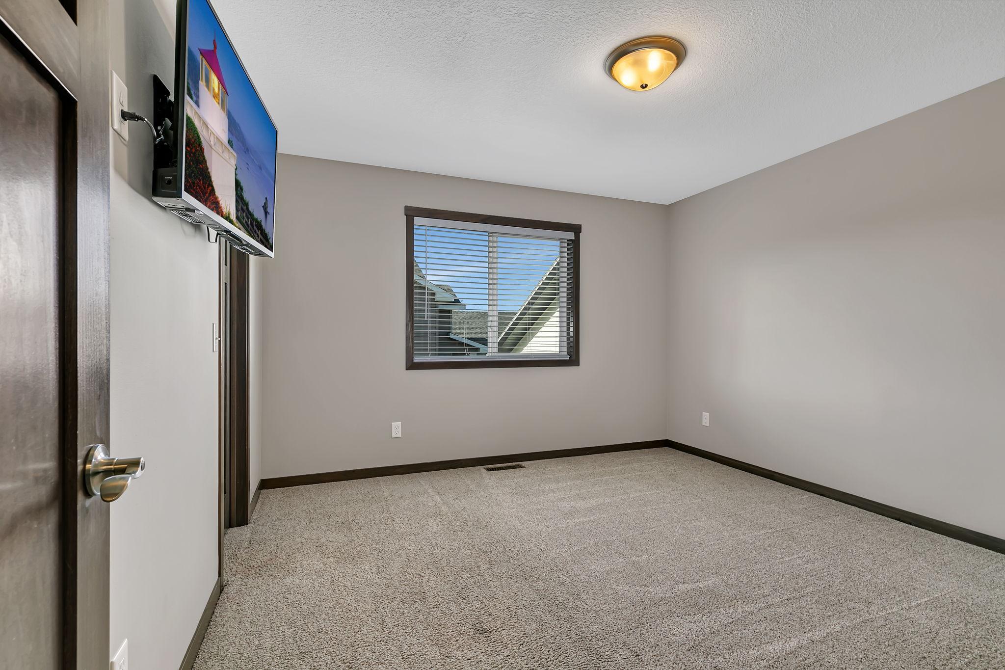 Bedroom 1 with walk-in closet