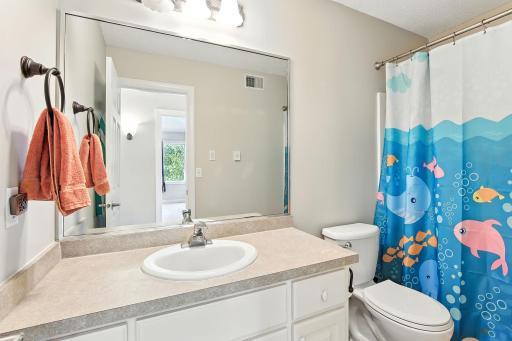 Upper level full bathroom