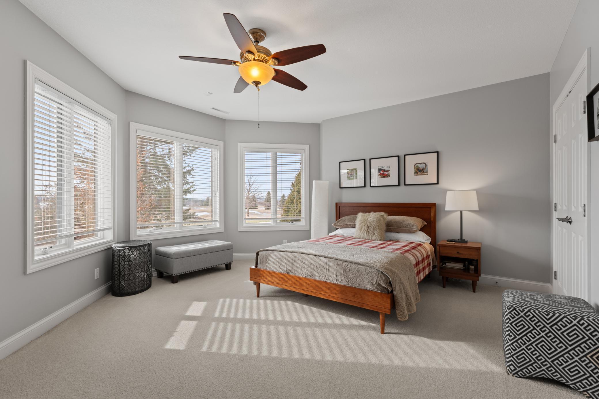 Bedroom 2 W/ Picturesque windows