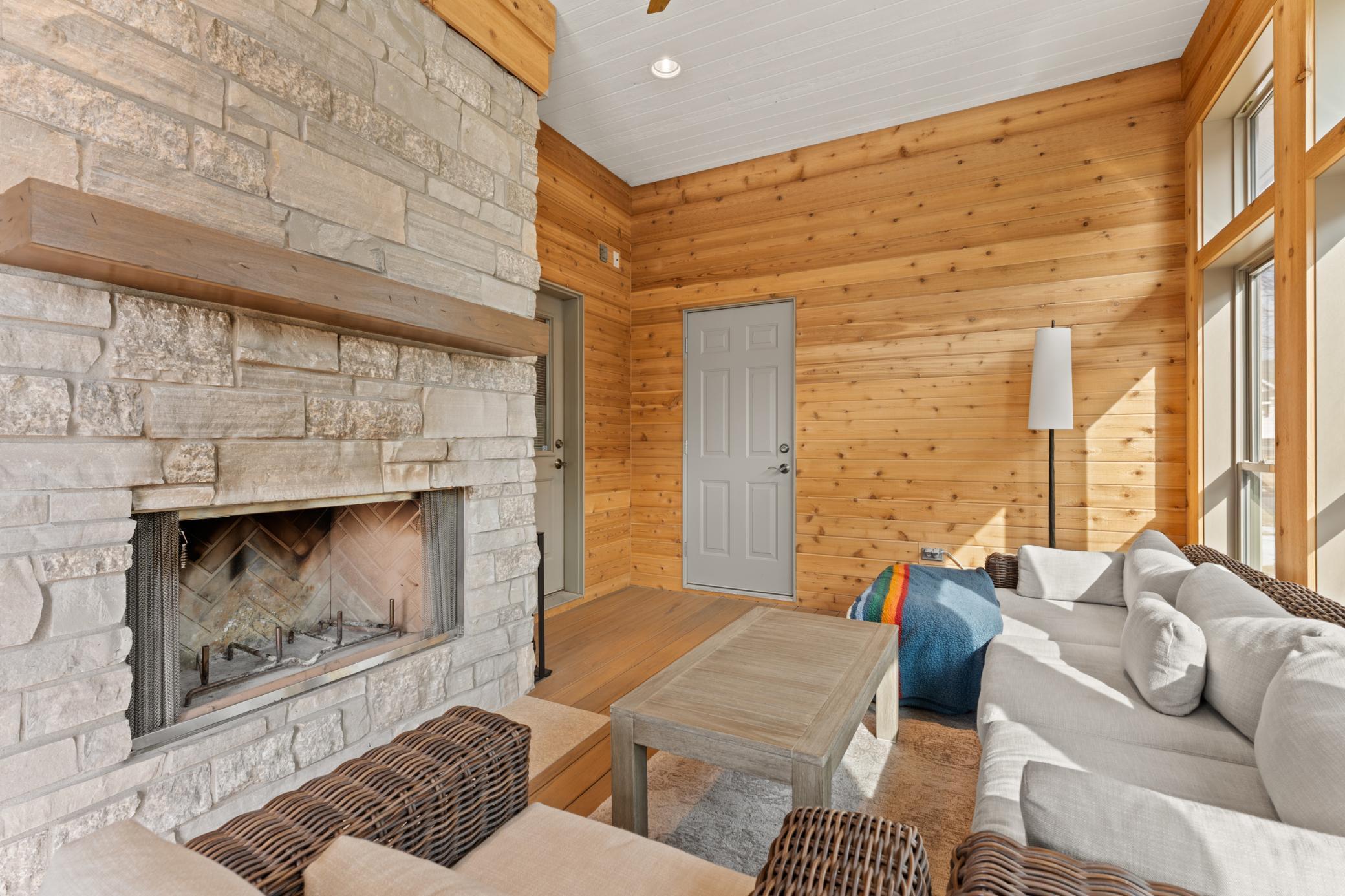 Wood Fireplace for the Colder Seasons