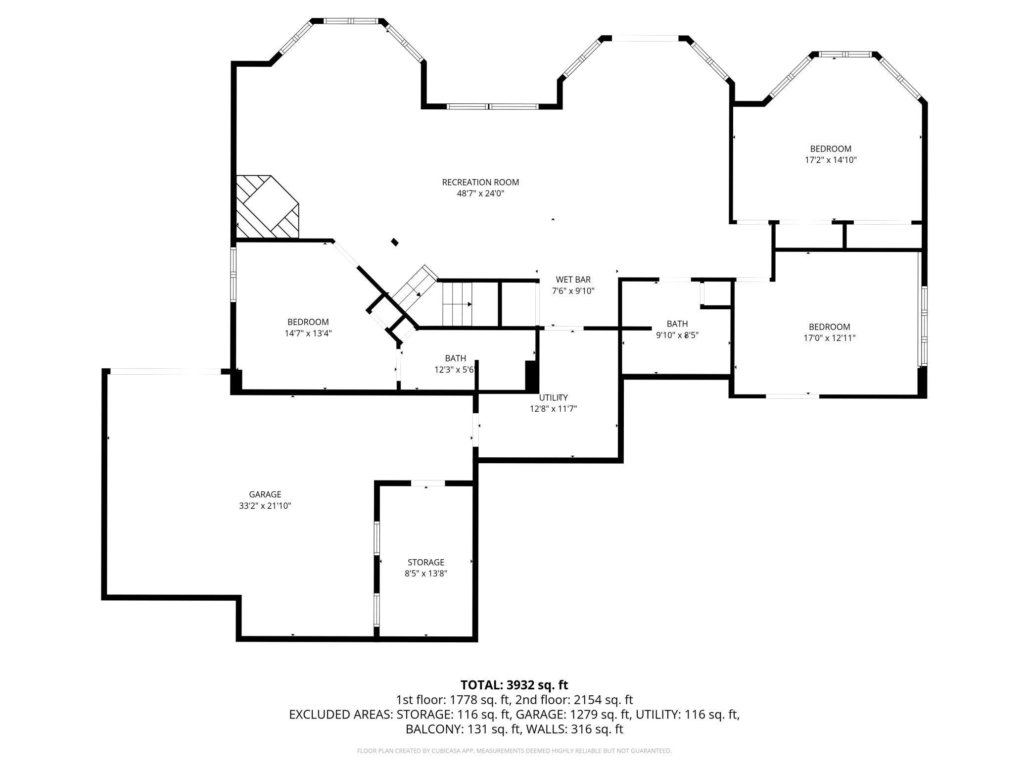 Lower Level Floor Plan
