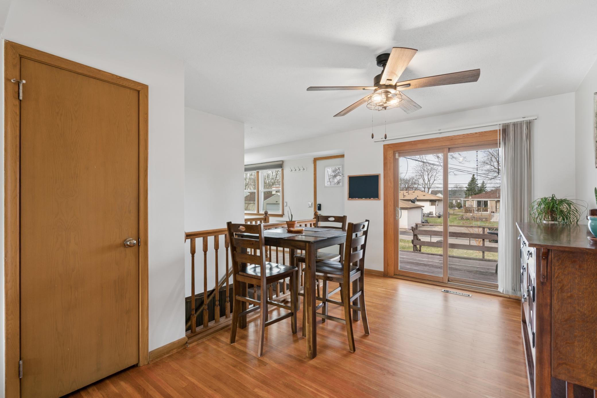 Informal dining area just off the kitchen, ideal for everyday living