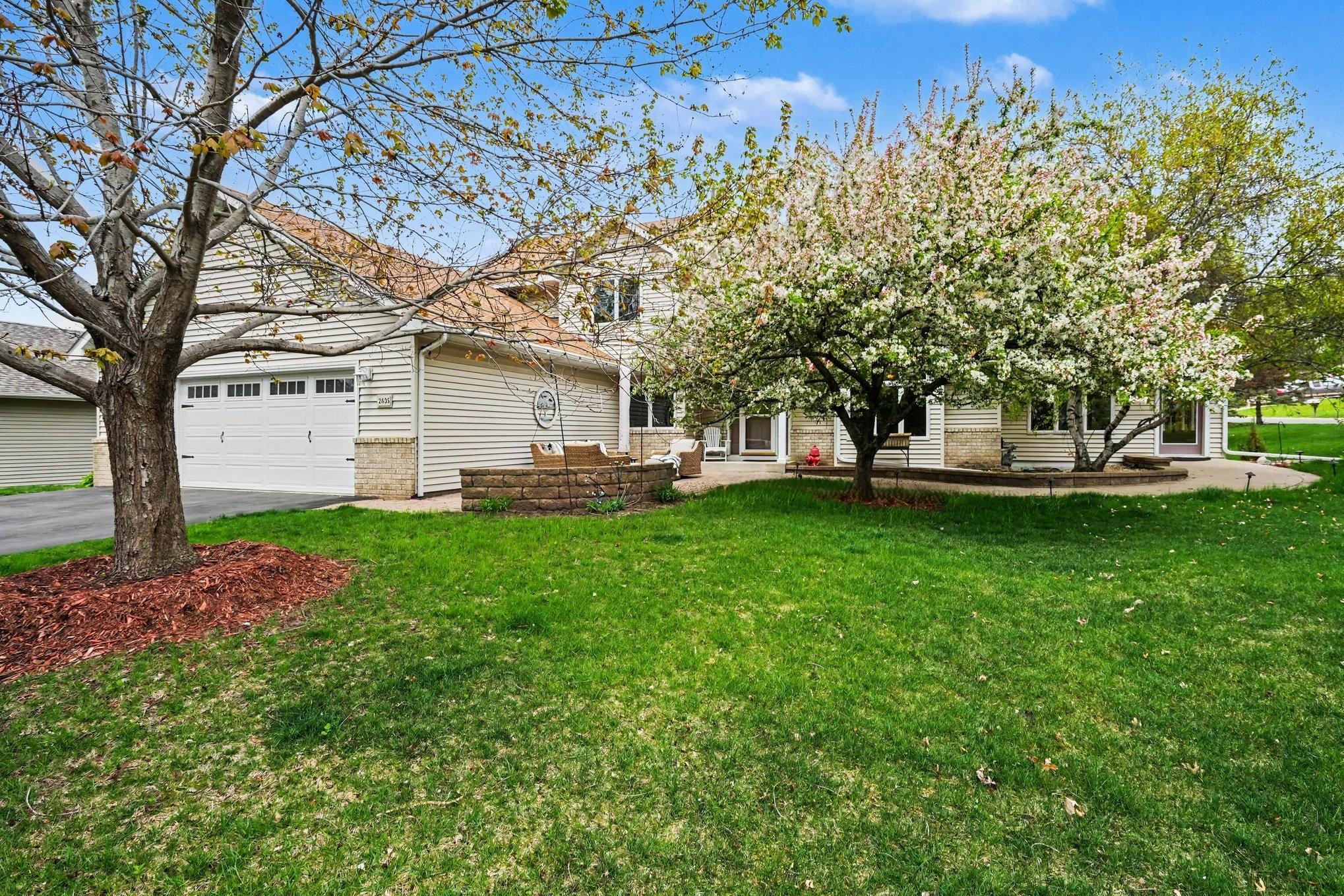 Nestled on a large corner lot, this home is set back for added privacy. The yard is a lush retreat, featuring mature trees and beautiful perennials. A perfect blend of space and curb appeal!