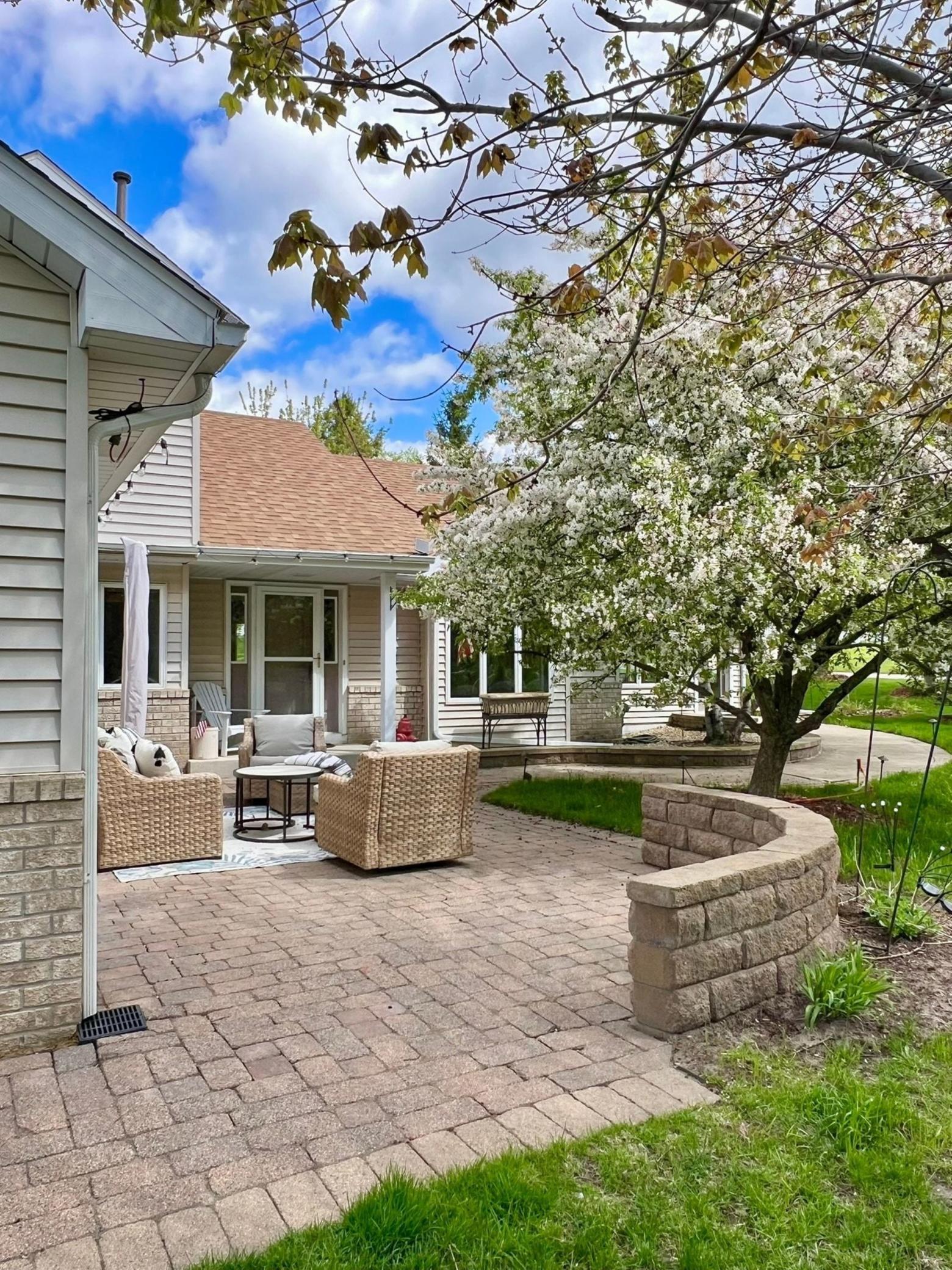 Enjoy a spacious (25'x12.5') paver patio out front—the perfect spot for relaxing or entertaining guests. Stylish, functional, and ready for your next outdoor gathering!
