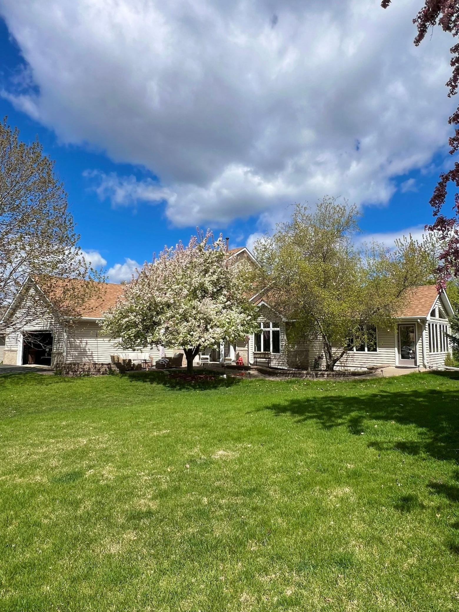 Another view of the beautiful, expansive corner lot.