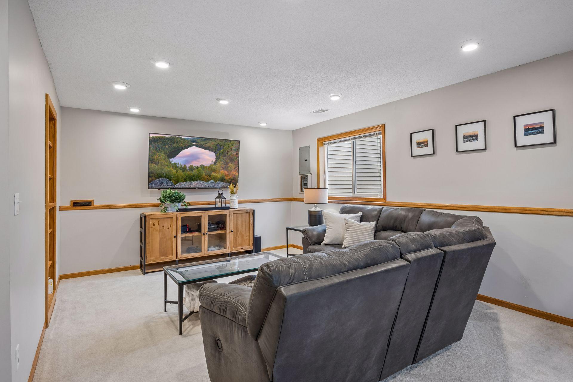 Family Room on the Lower Level