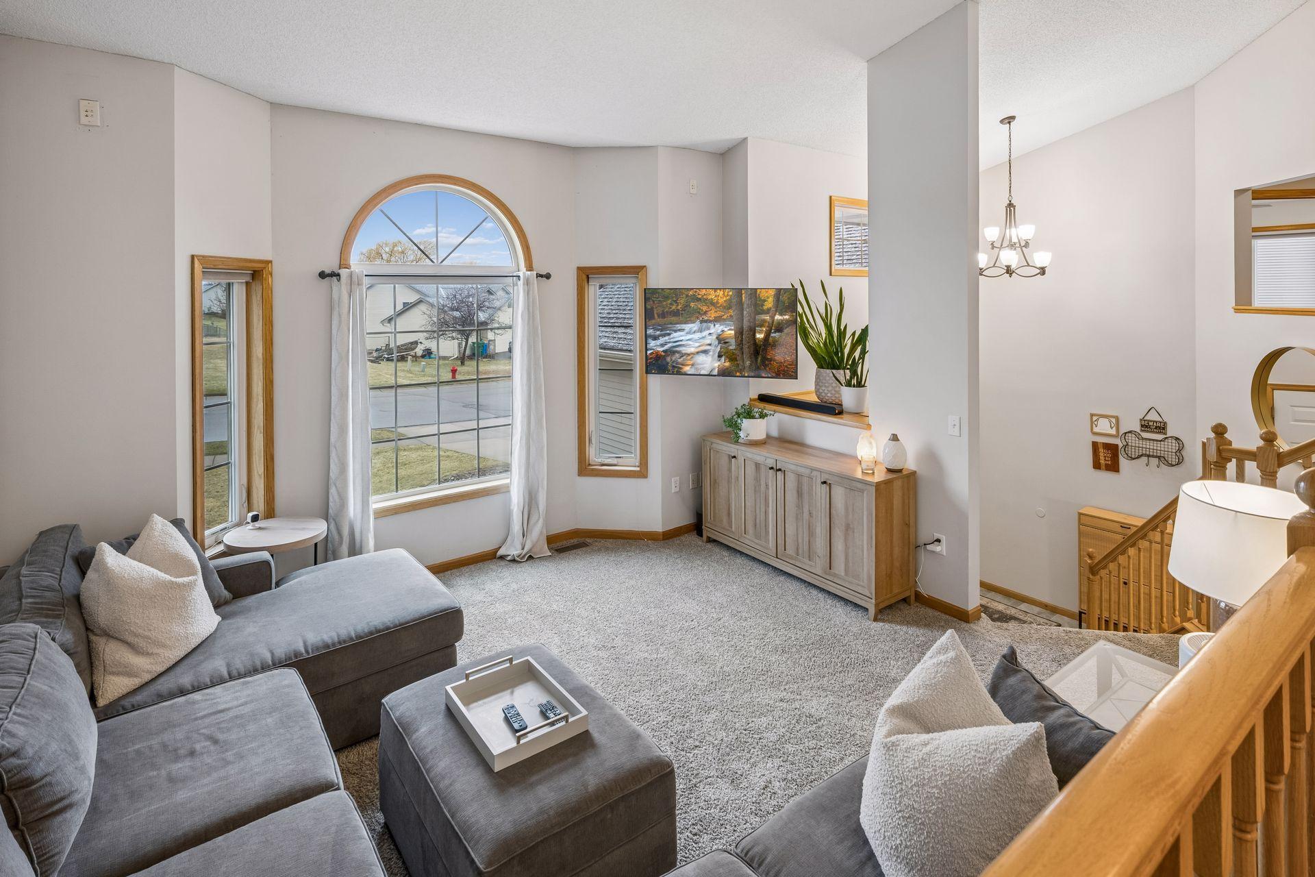 Vaulted ceilings to make each space feel larger