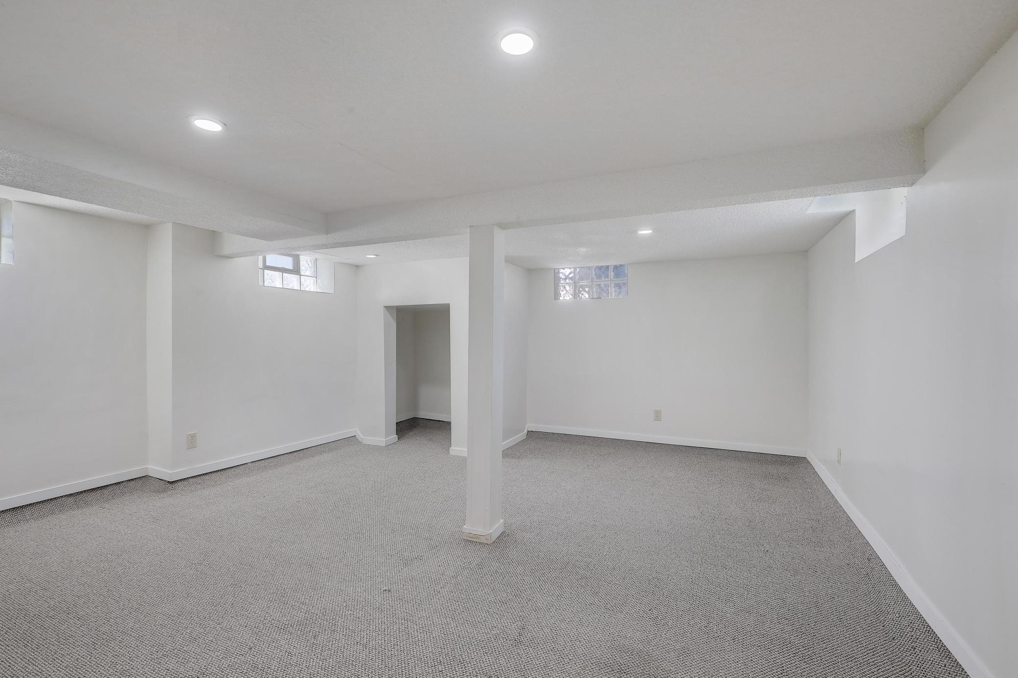 Lower level bonus room