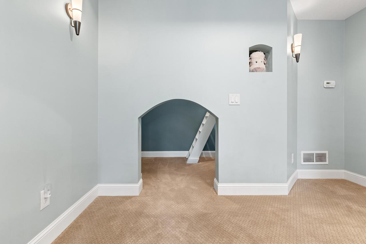 Private loft area for play, imagination, and adventure
