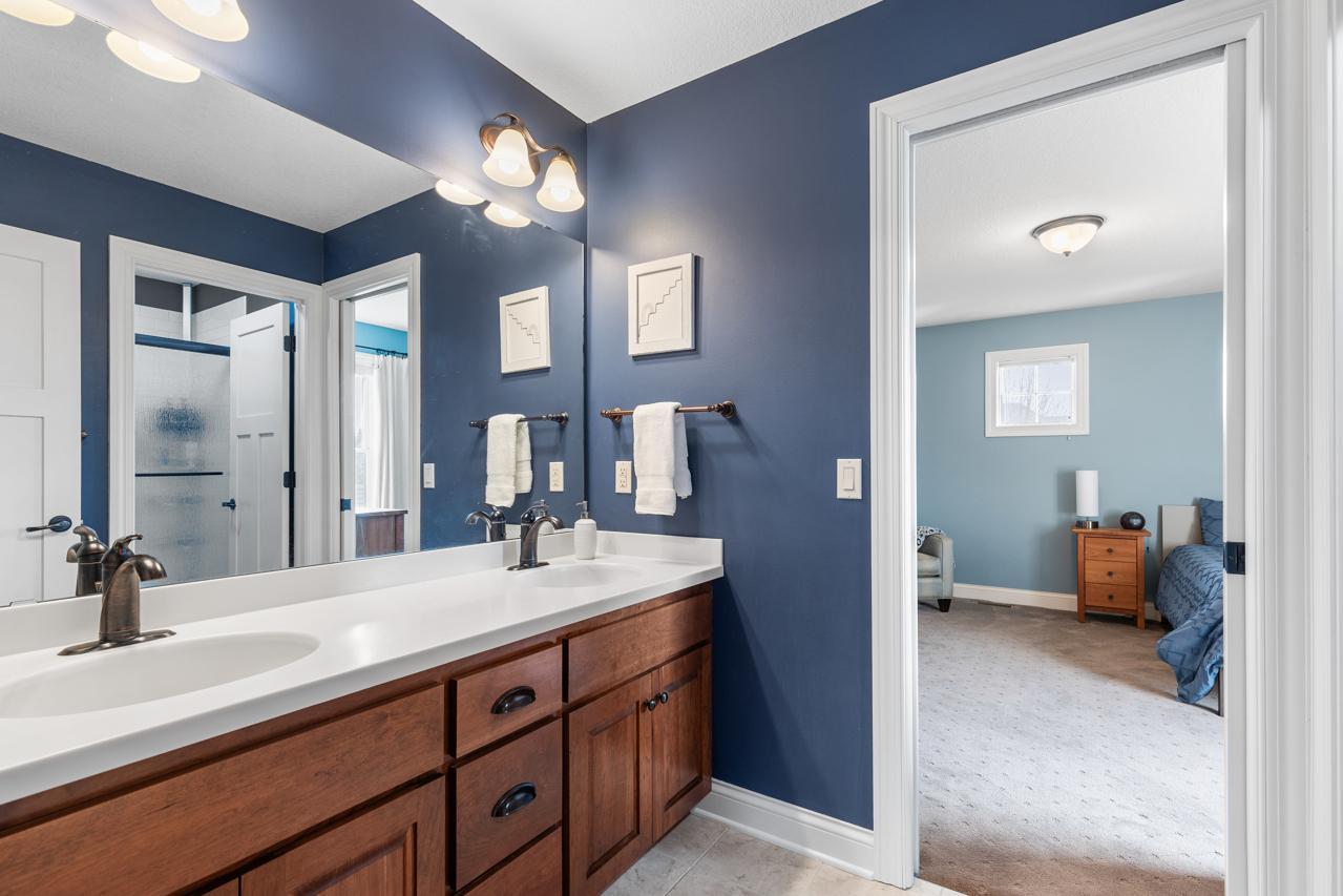 Jack and Jill bathroom