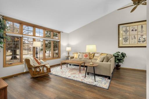 Main Living area - vaulted