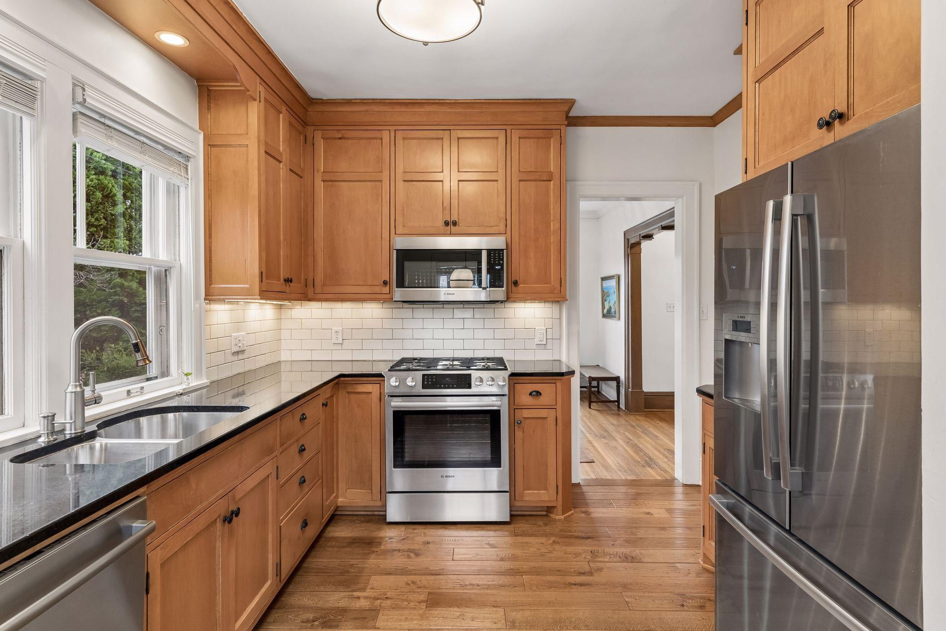 Stainless steel appliances