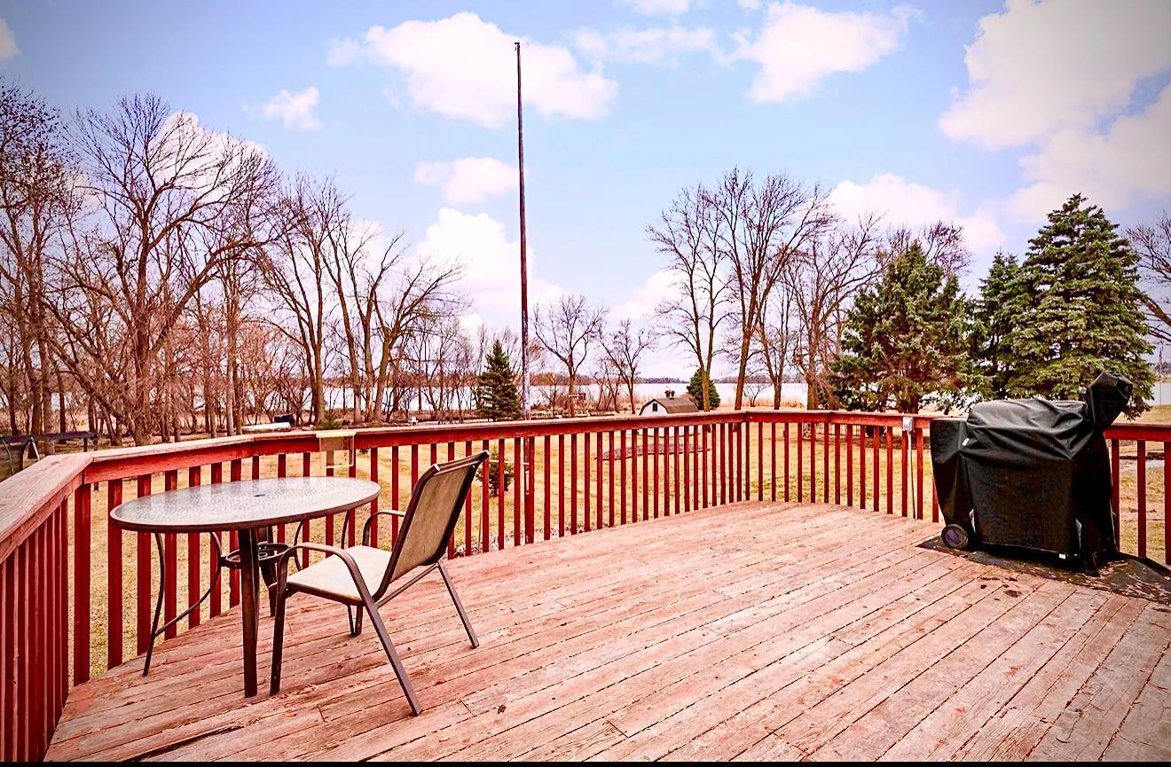 Deck off of Living Room/Dining Room