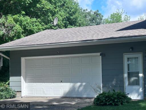2 car attached garage