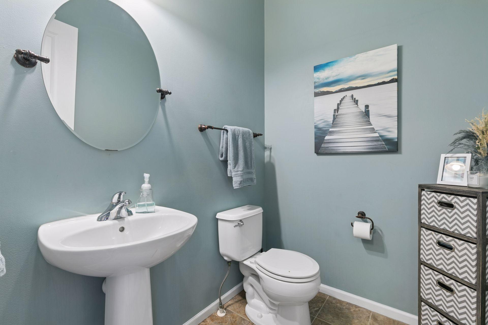 Main Floor half bath