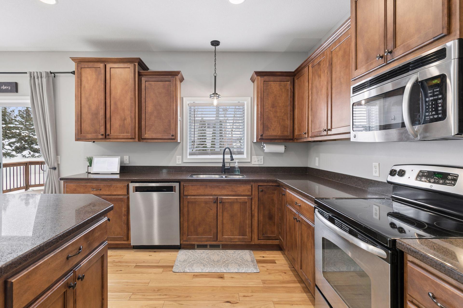 Beautiful Birch Cabinets