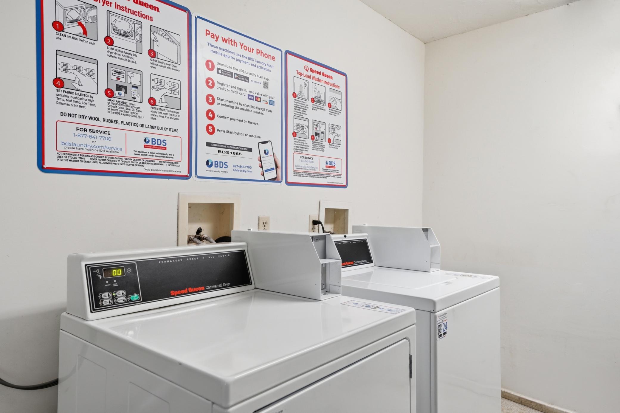 Common Laundry Area