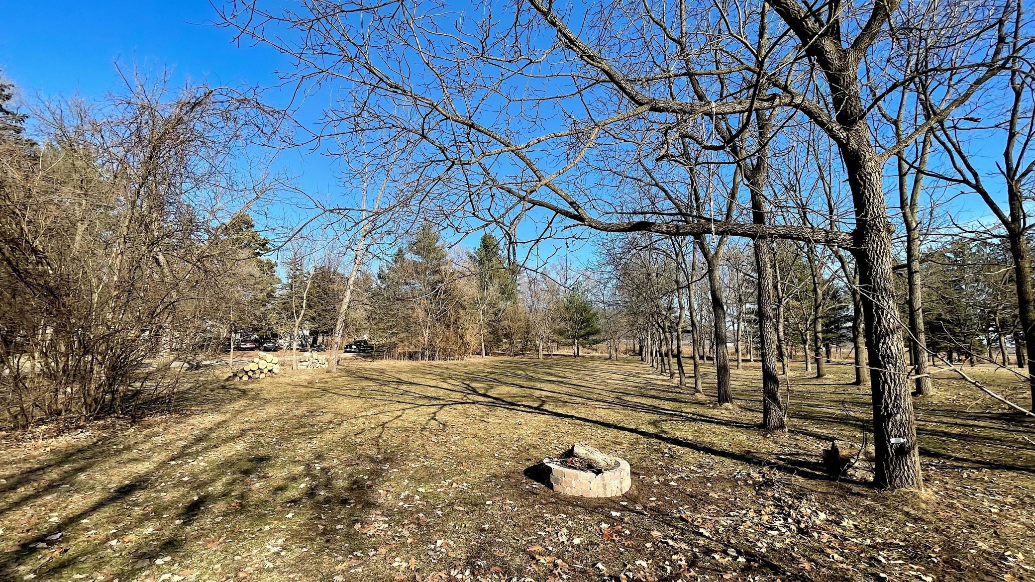 Looking east