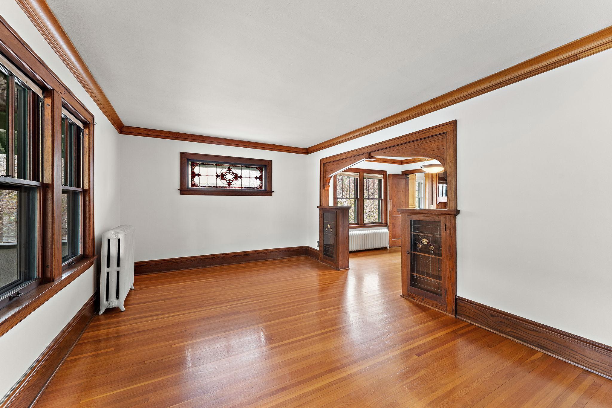 Upper unit living room