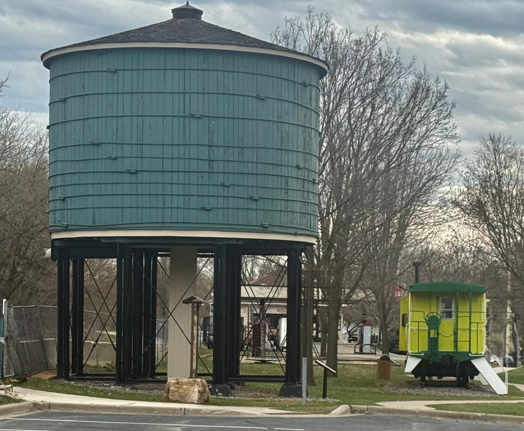 Mpls-St Louis Railroad Water Tower Est 1900