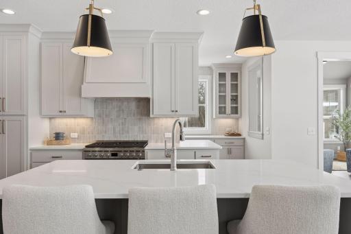 Decorative tile backsplash