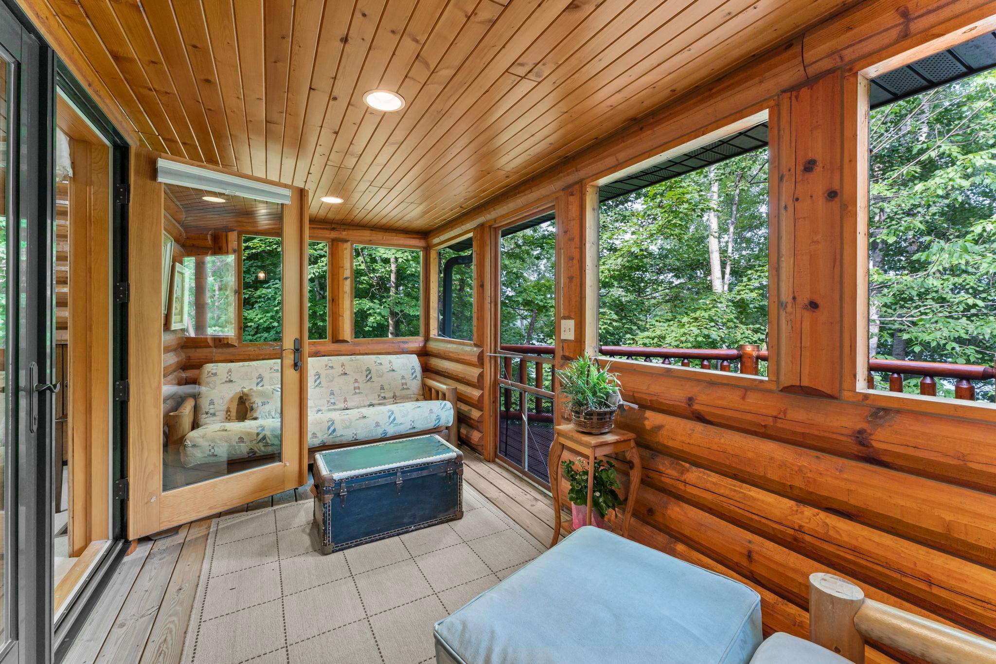 Porch off primary suite