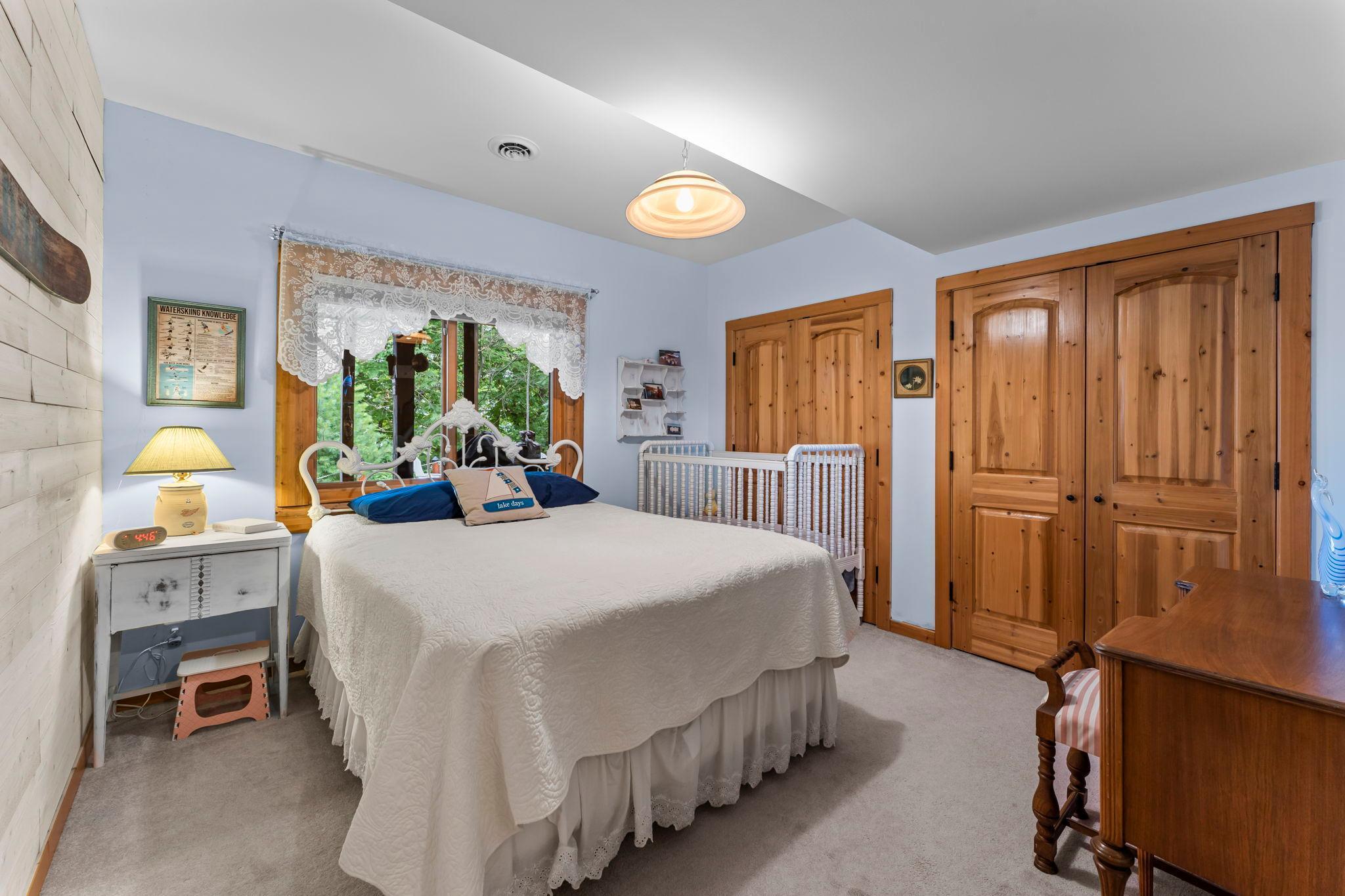 Lower level bedroom