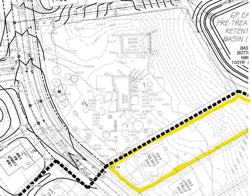 Lot elevations 7326 highlighted