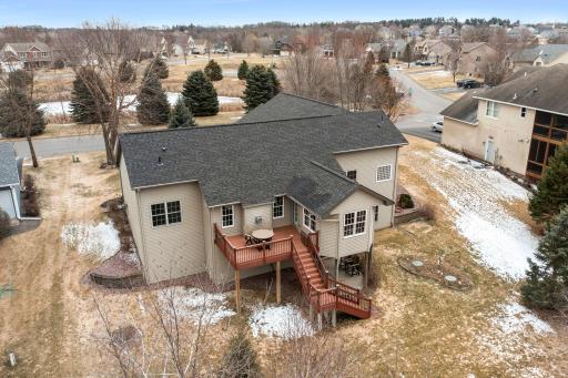 Across the street from the home is another pond and HOA maintained park, allowing privacy at the front of the house as well as the back.