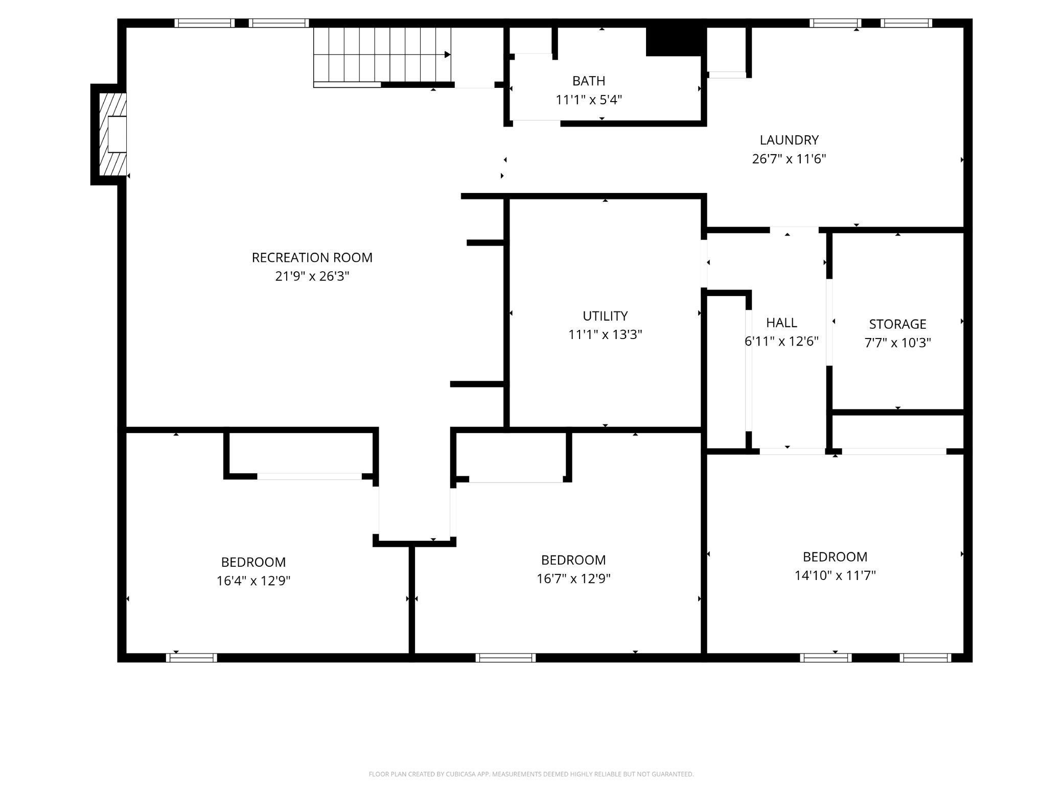 Floor Plan Lower Level
