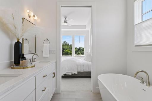 Photos are of the model home located at 5655 Buffington Lane. Design selections and upgrade options may vary.