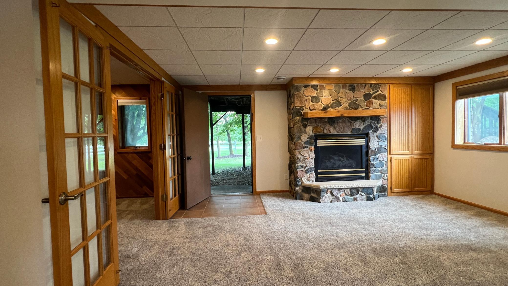 Walk out Family Room