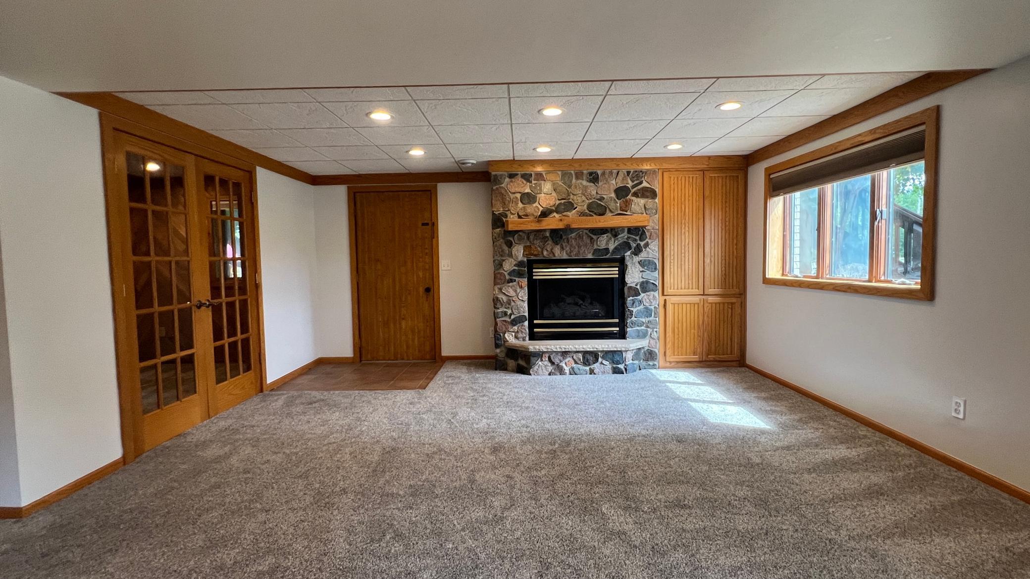Family Room Gas Fireplace