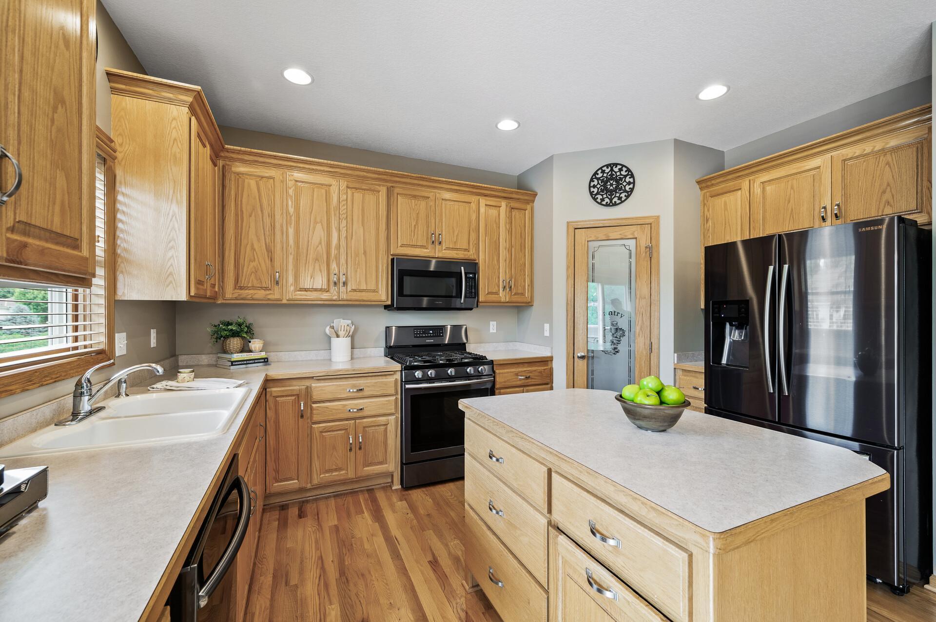 Featuring a spacious pantry to keep everything organized and within reach.