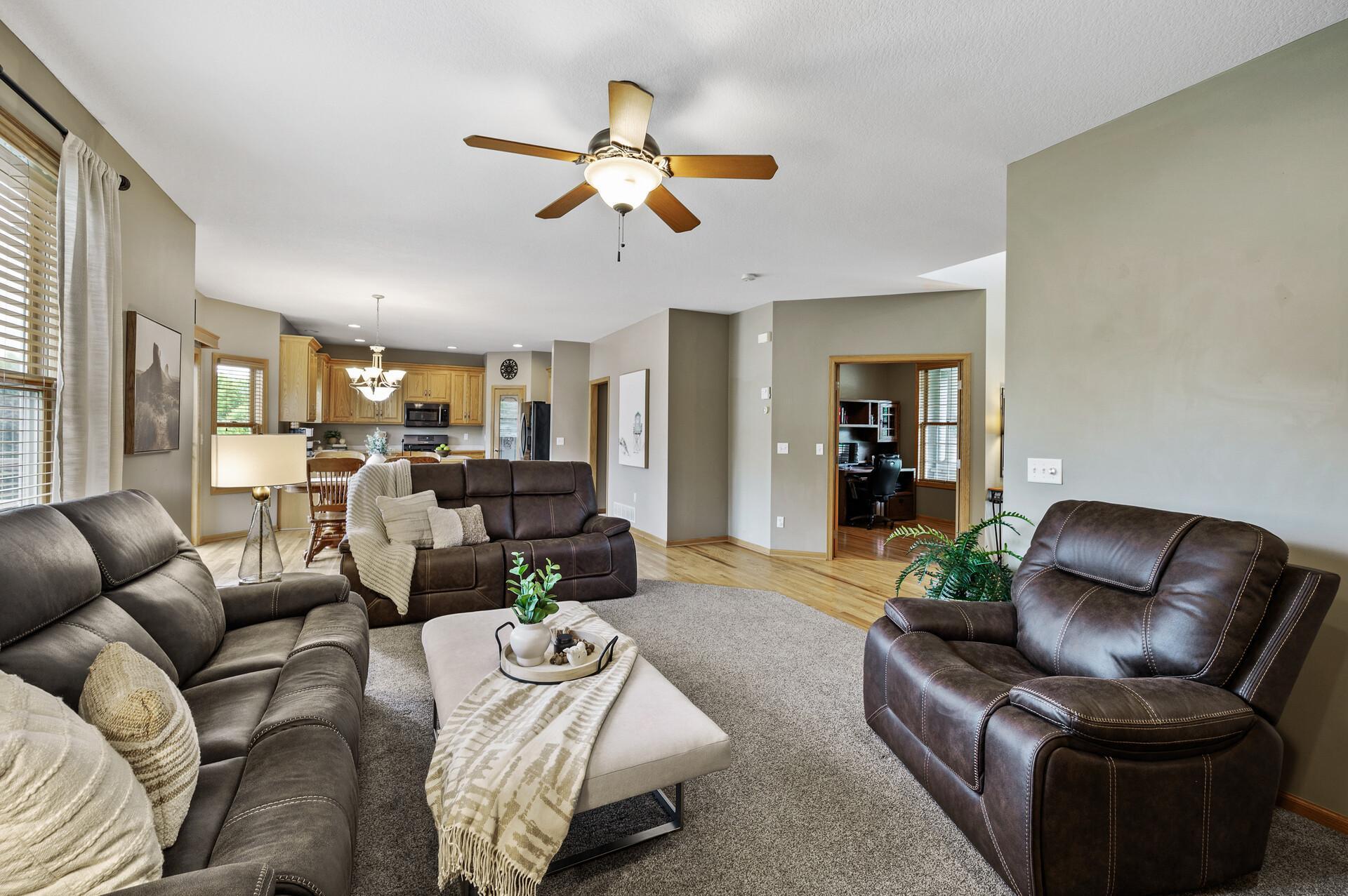 Open and airy for all your entertaining needs.