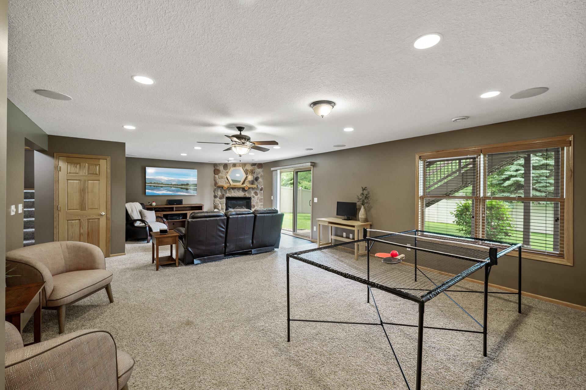 An entertainers dream space for all activities. Pictures taken in fall 2025