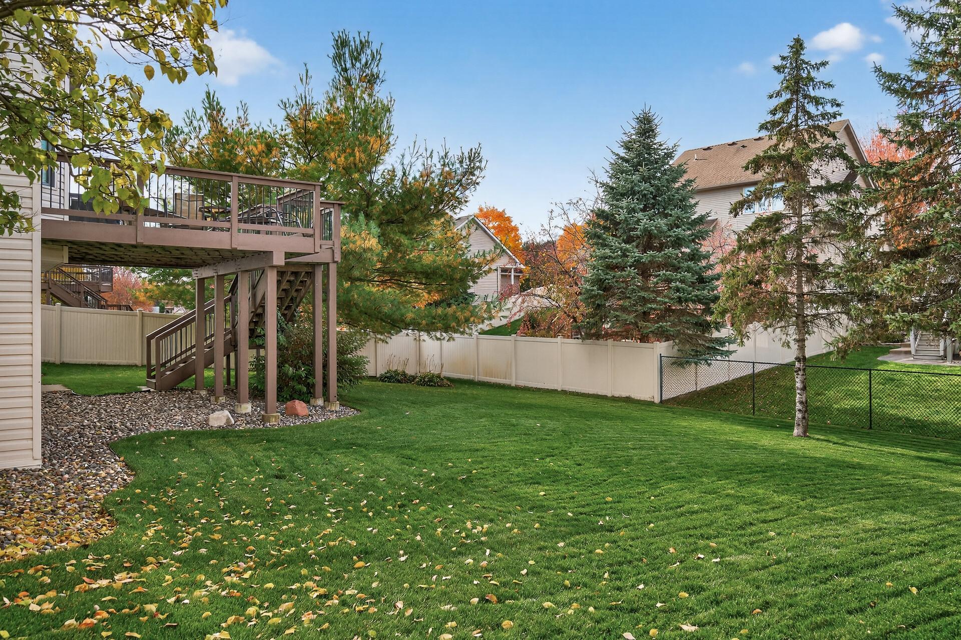Your own spacious backyard—plenty of room to relax, entertain, and enjoy outdoor living your way.