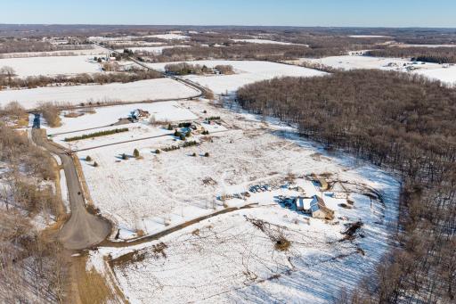 This is a quiet, acreage neighborhood in the st Croix valley.