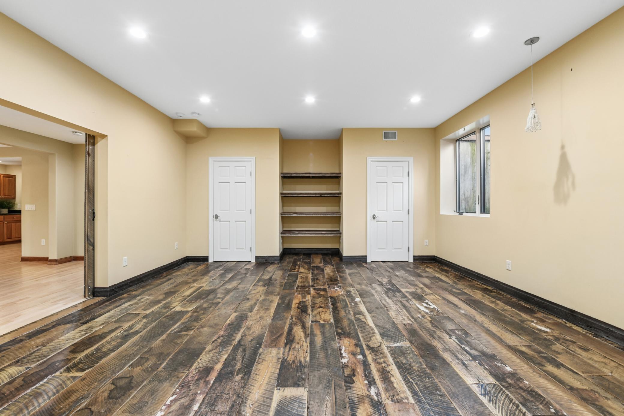 Use this space for an art or exercise studio