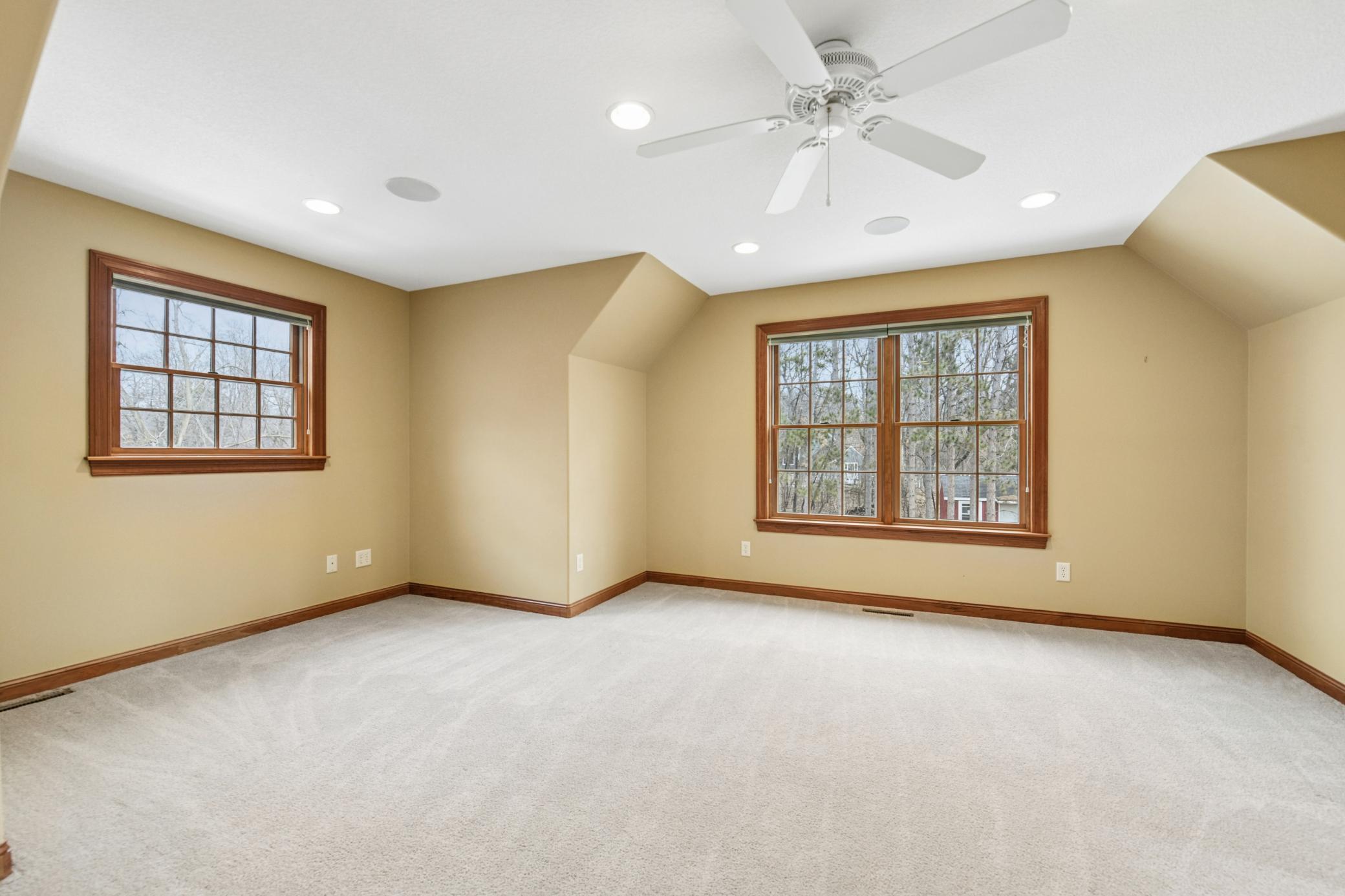 Conveniently located just off the loft, this first ensuite bedroom provides a private retreat