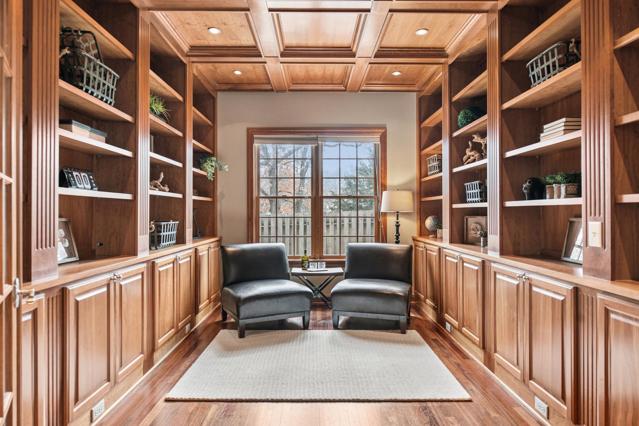 Superb storage and plenty of shelving to showcase your most treasured possessions