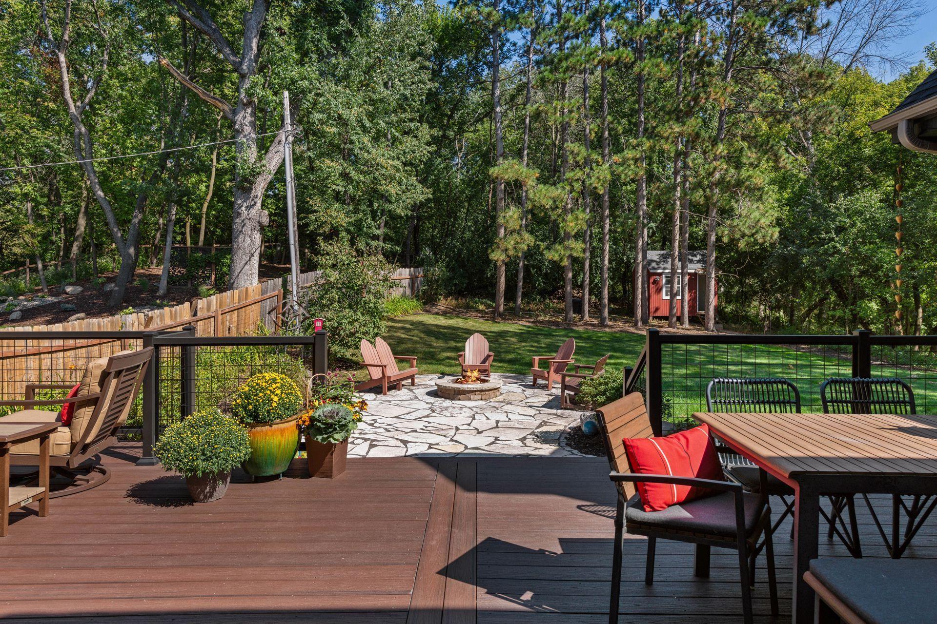 An incredible backyard with amazing wildlife