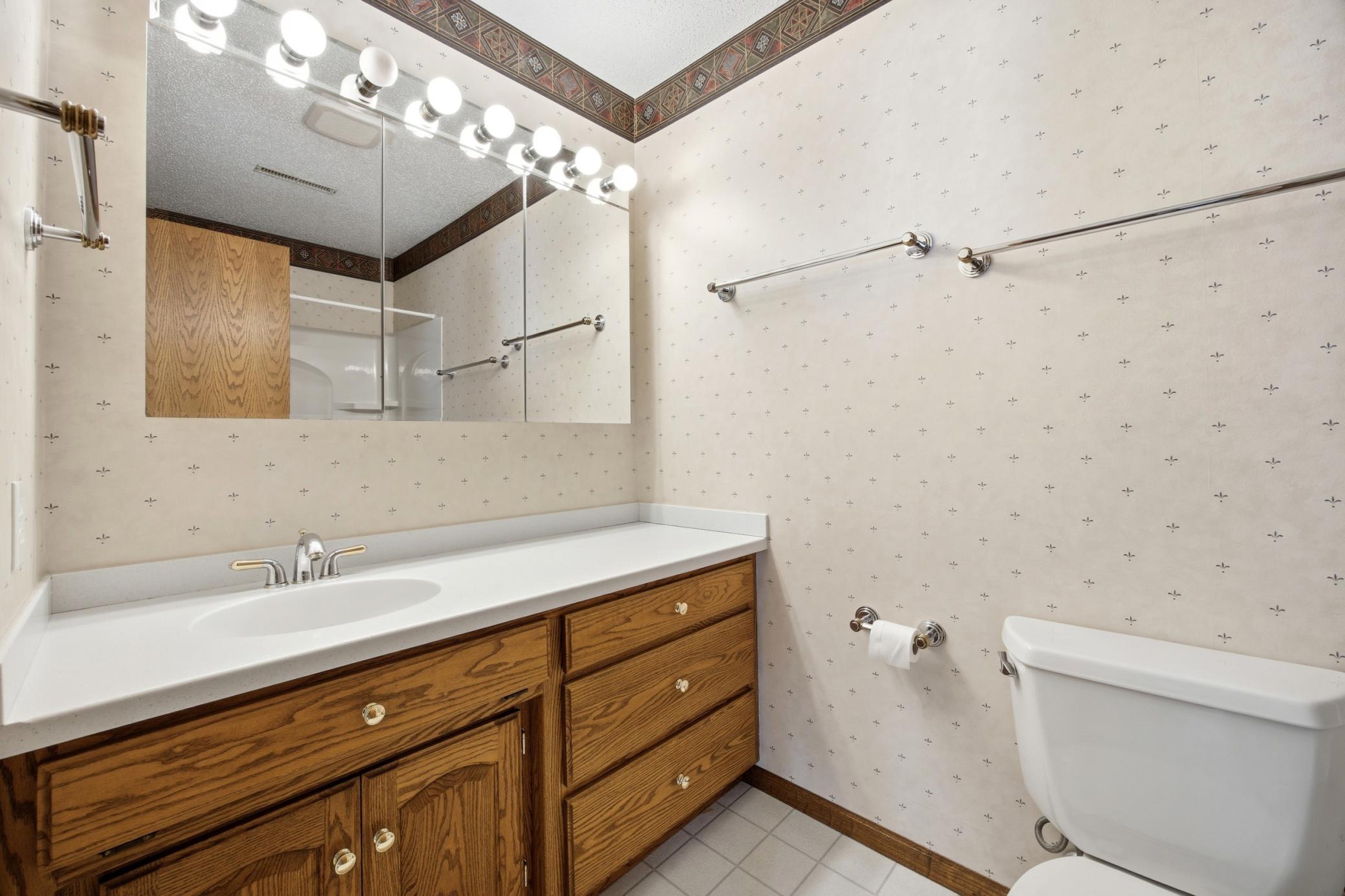 Lower level full bath