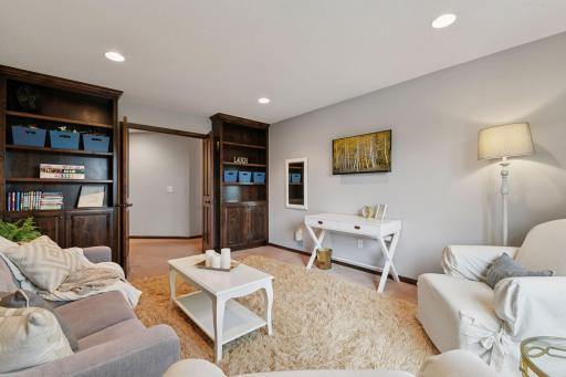 Head up stairs to discover a fantastic Bonus Room - used as a homework room, second office and media room, this space easily transitions to meet your needs.